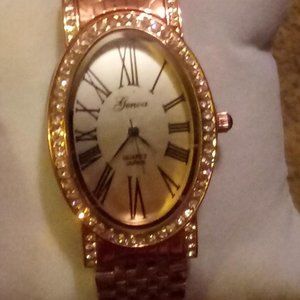 Higher End Genoa TimePiece RoseGold Over